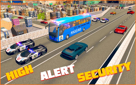 Police City Coach Bus Simulator 2019 screenshot