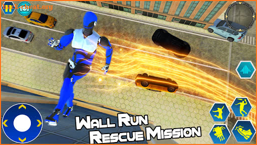 Police Cop Robot Hero: Police Speed Robot games 3D screenshot