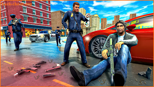 Police Crime: Moto Bike Chase screenshot