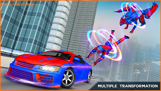 Police Dragon Robot Car Games screenshot