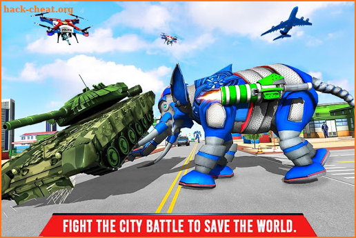 Police Elephant Robot Game: Police Transport Games screenshot