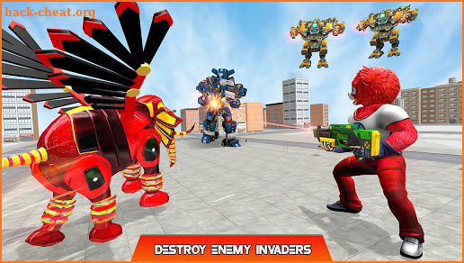 Police Elephant Robot Transform : Multi robot Game screenshot