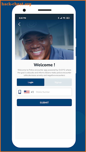 Police Encounter App - Dope screenshot