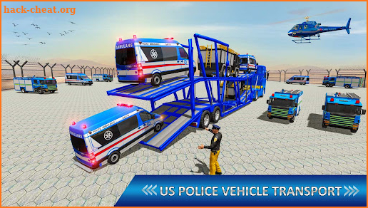 Police Fire Truck Transport screenshot