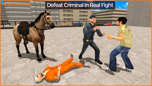 Police Horse Street Crime Chase: NY City Cop Duty screenshot