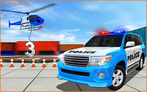 Police Jeep Spooky Stunt Parking 3D 3 screenshot