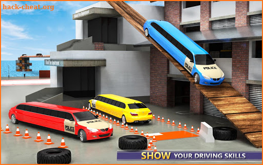 Police Limo Car Parking Games – Police Car Parking screenshot