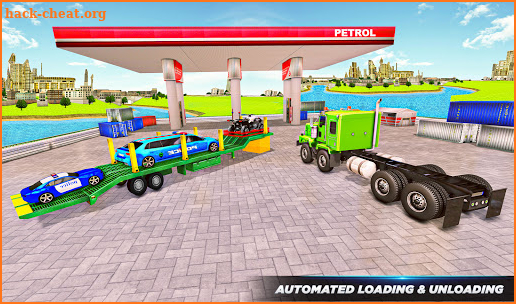 Police Limousine Taxi Transporter Game screenshot