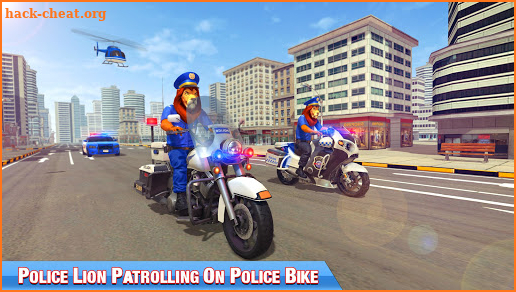 Police Lion Hero Gangster City Shooting Chase Game screenshot