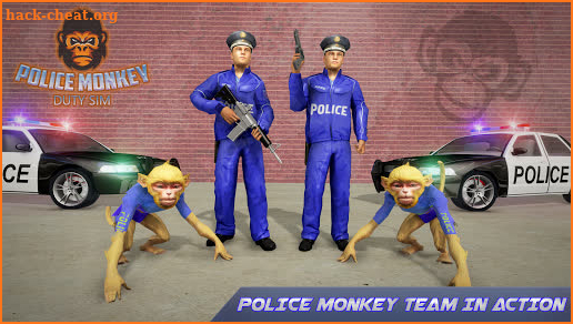 Police Monkey Duty Chase Simulator screenshot