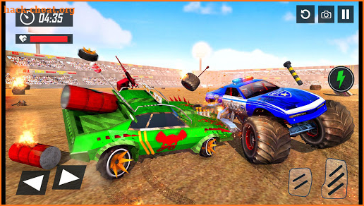 Police Monster Truck Derby Crash Stunts screenshot