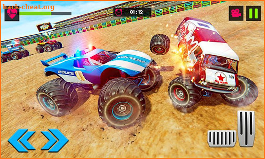 Police Monster Truck Derby Demolition Crash Stunts screenshot