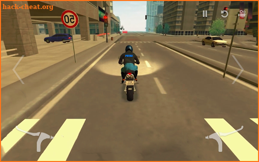 Police Motorbike: City Patrol Driving Simulator 3D screenshot