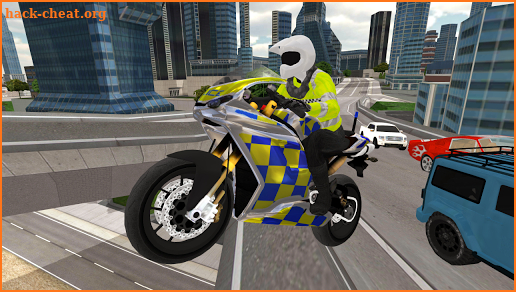 Police Motorbike Simulator 3D screenshot