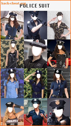 Police Photo Editor: Men & Women Police Suit Dress screenshot