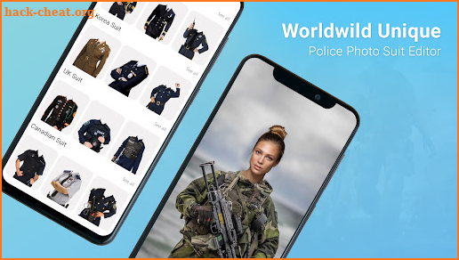 Police Photo Suit Editor screenshot