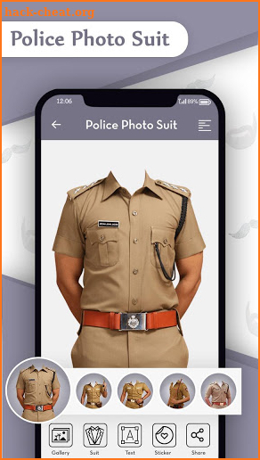 Police Photo Suit: Police Photo Editor screenshot