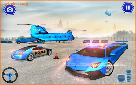 Police Plane Transport: Cruise Transport Games screenshot