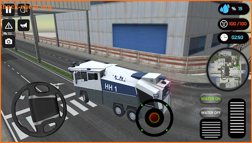 Police Riot Truck Simulator screenshot