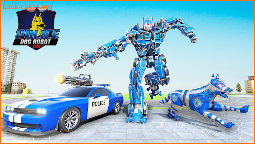 Police Robot Car Transform: Police Dog Robot Games screenshot