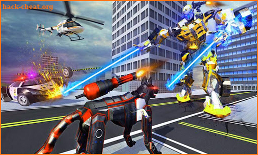 Police Robot Dog Chase Simulator screenshot