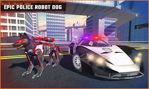 Police Robot Dog Chase Simulator screenshot