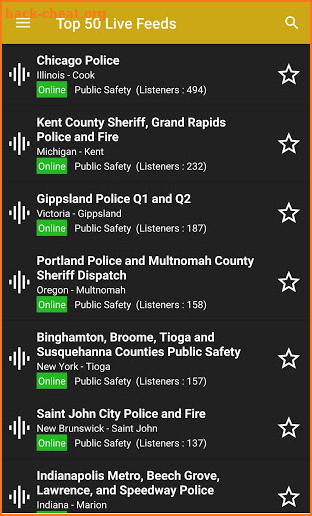 Police Scanner Pro screenshot