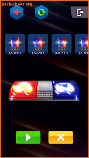 Police siren sound – police light sirens screenshot