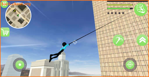 Police Stickman Rope Hero Gangstar Crime Mafia screenshot