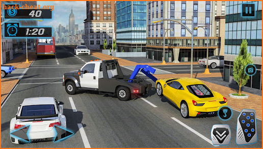 Police Tow Truck Driving Simulator screenshot