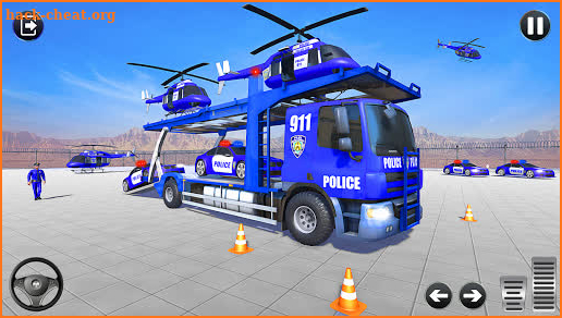 Police Transport Helicopter Simulator screenshot