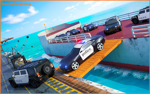 Police Transport Ship Car Simulator screenshot