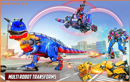 Police Truck Robot Game – Transforming Robot Games screenshot