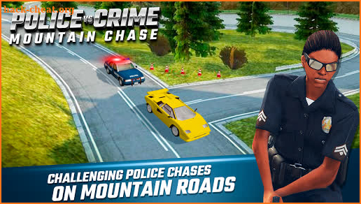 Police Vs Crime Mountain Chase screenshot