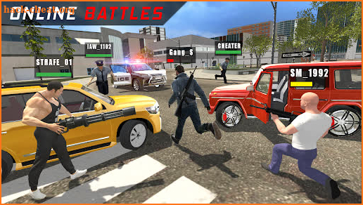 Police vs Gangsters 4x4 Offroad screenshot