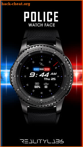 Police Watch Face screenshot