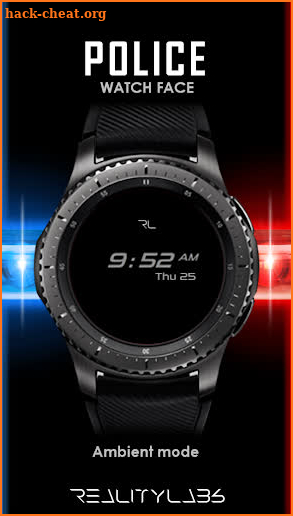 Police Watch Face screenshot