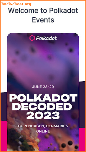 Polkadot Events screenshot