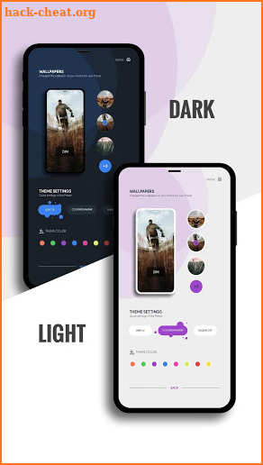 Polkadots UI for KLWP screenshot