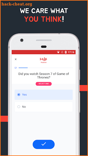 Poll Pay: Free Rewards trought Paid Surveys screenshot