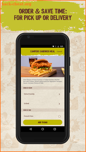 Pollo Campero, USA screenshot