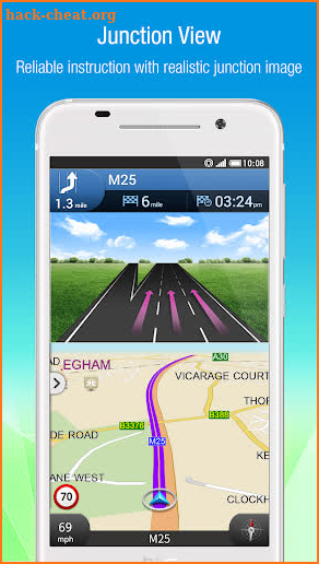 Polnav mobile Navigation screenshot