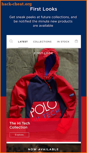 POLO RALPH LAUREN screenshot