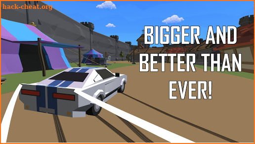 Poly Drift 2: Time Travel Racer screenshot