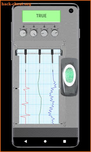 Polygraph Lie Detector Test Simulator screenshot