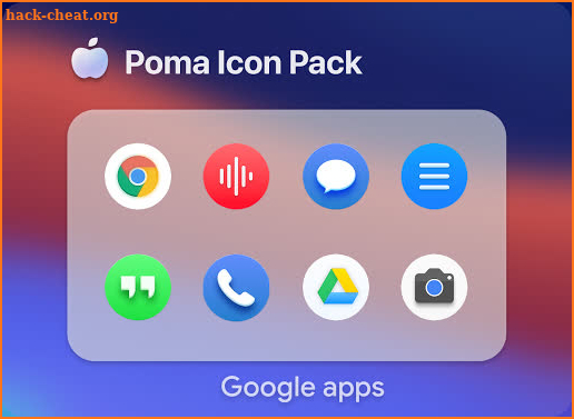 Poma Big Sur Round Icon Pack screenshot