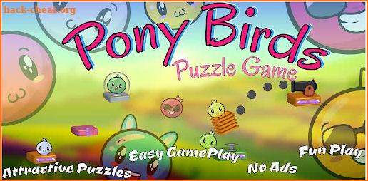 Pony Birds Puzzle - Demo screenshot