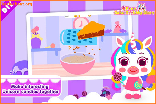 Pony Cake Cooking Diary-kitchon food cooking games screenshot