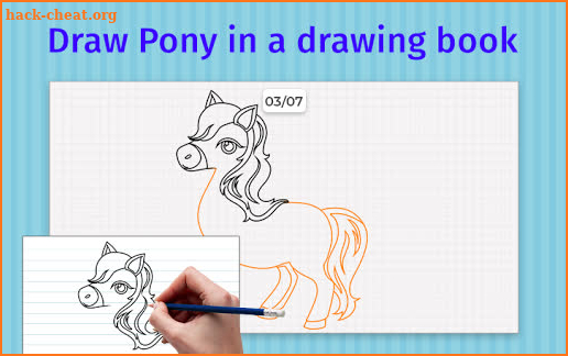 Pony Draw Step by Step screenshot