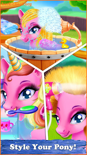 Pony Games -Horse Games for little Girls take care screenshot